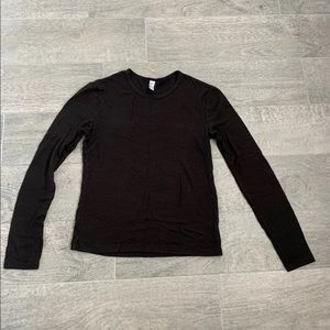 American apparel long sleeve top